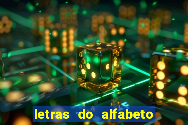 letras do alfabeto personalizadas para imprimir