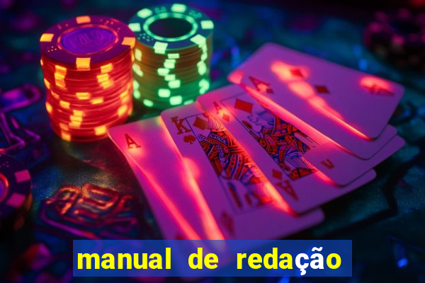 manual de redação folha de são paulo pdf