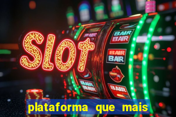 plataforma que mais paga no fortune tiger