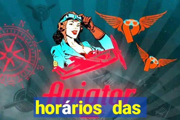 horários das plataformas de jogos