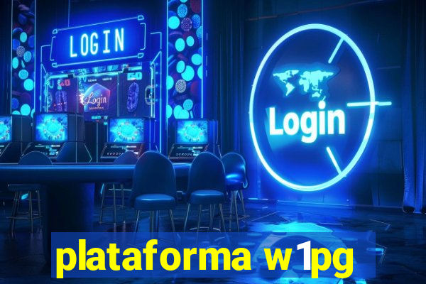 plataforma w1pg