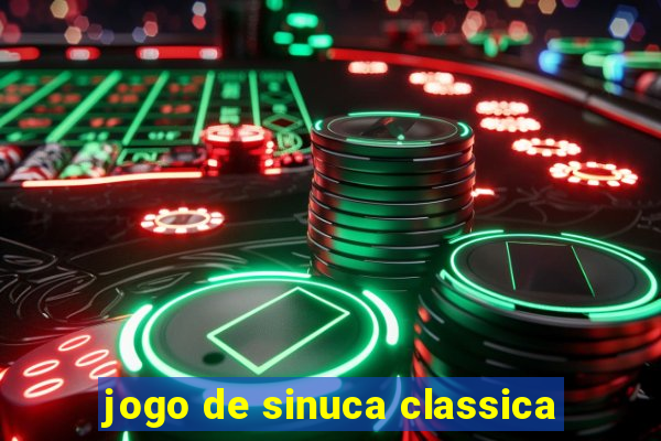 jogo de sinuca classica