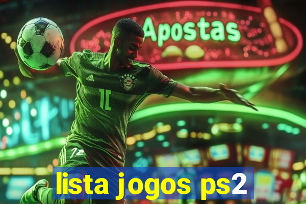 lista jogos ps2