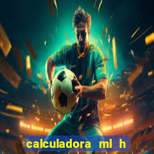 calculadora ml h para mcg kg min