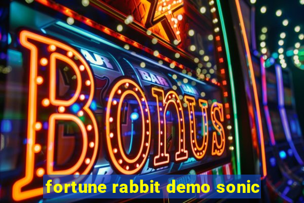 fortune rabbit demo sonic