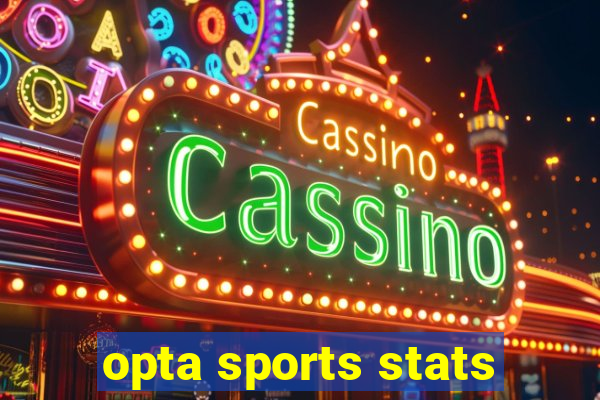 opta sports stats